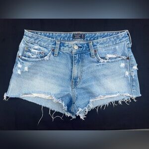 Abercrombie & Fitch denim Low Rise Short